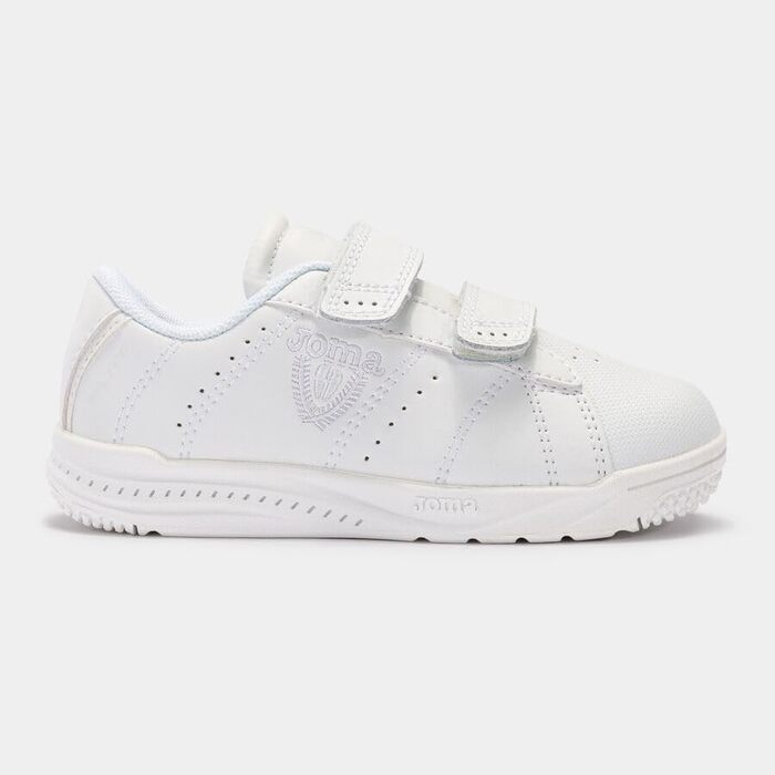 Легкі дитячі кросівки Joma Play Jr для легкої атлетики, 27 EU, білі