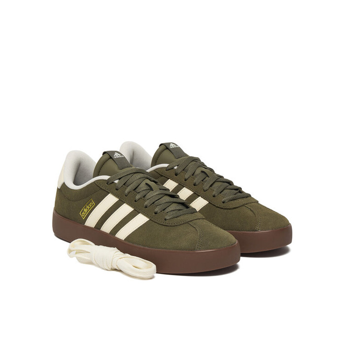 Чоловічі кеди Adidas VL Court 3.0, зелені, розмір 42 2/3