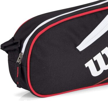 Сумка для тенісу Wilson Advantage III чорна - професійна тенісна сумка для ракет та аксесуарів