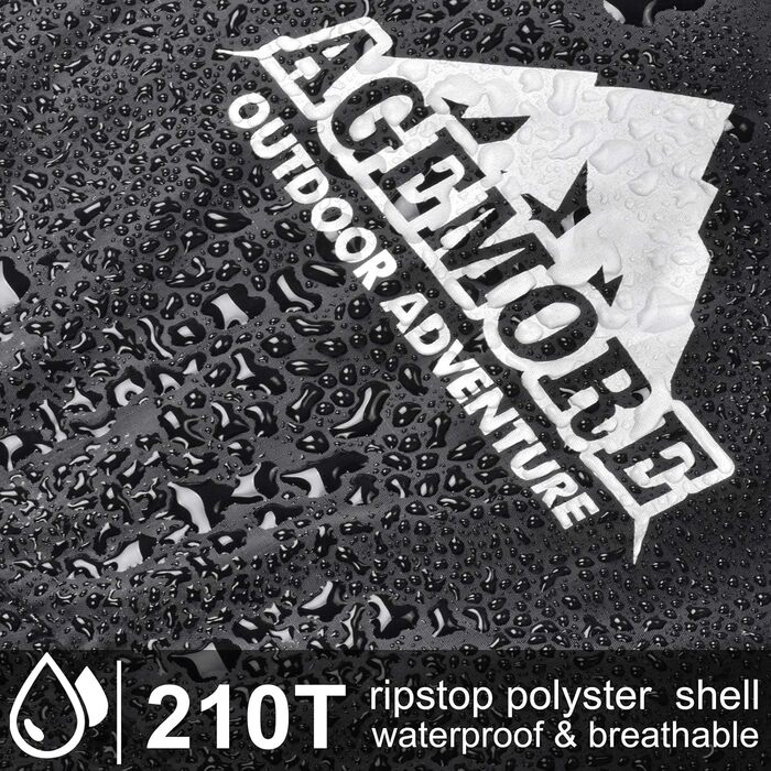 Спальний мішок Baumwoll-Flanell для дорослих, 100% бавовна, для кемпінгу, походів, подорожей з рюкзаком, легкий, 3-4 сезони, чорний/червоний