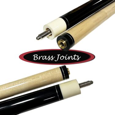 Більярдний кий Tai Ba Cues: канадський клен, 13 мм наконечник, 58'', 19oz. Вибір кольору (синій, червоний, зелений) + чохол