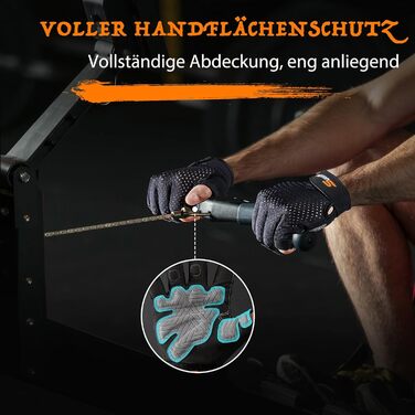 Тренувальні рукавички SueStar для чоловіків та жінок, для важкої атлетики, з повною захистом долоні, відмінне зчеплення, ультра-дихаючі для важкої атлетики, фітнесу, тренувань, підтягувань