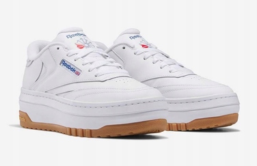 Кросівки Reebok білі шкіряні, низькі, на шнурівці, розмір 37