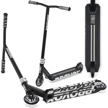 Самокат трюковий RAVEN Evolution Provox Black для дітей та дорослих, колеса 100мм PP+PU, підшипники ABEC-7