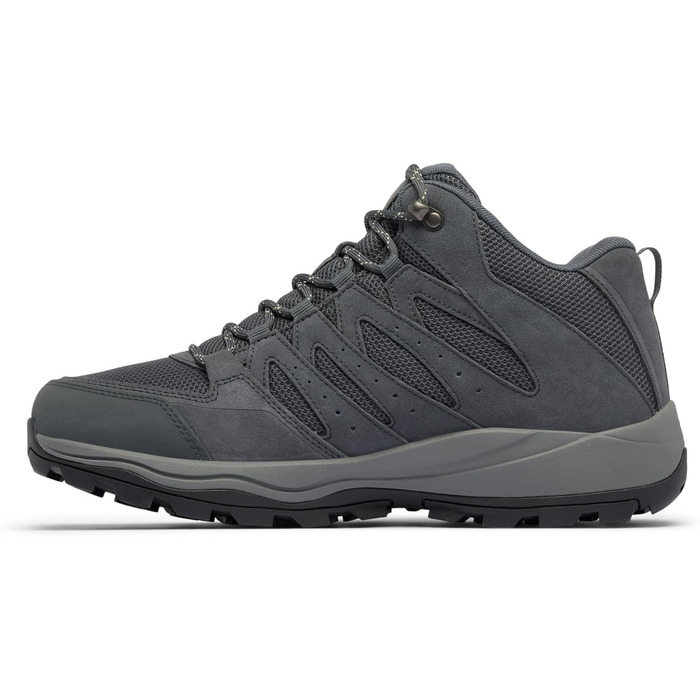 Чоловічі трекінгові черевики Columbia Redmond™ IV Mid Waterproof, 42 EU, Graphite Citron Haze