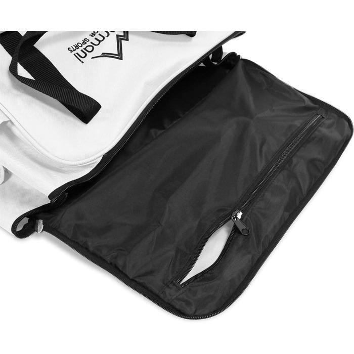 Сумка для лижних черевиків normani з окремим відділенням для шолома та функцією рюкзака Alpine DEPO (біла, 53 літри)