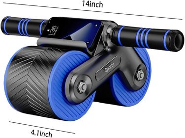 Ролер для пресу автоматичний з тримачем для телефону та пружиною, тренажер для дому, фітнес обладнання для вправ на прес
