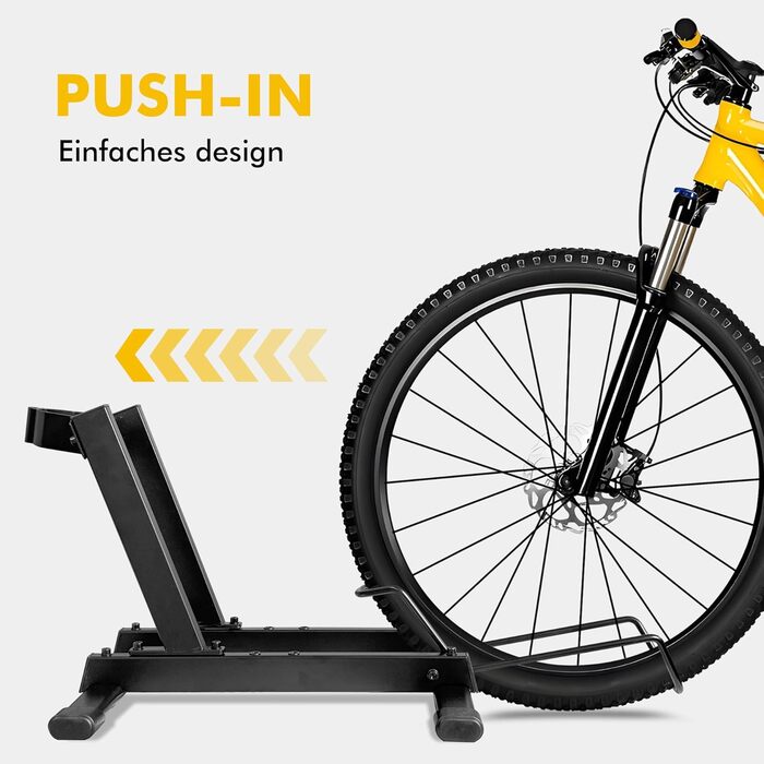 Стійка для велосипедів та електровелосипедів Mimoke, сталева, регульована, для коліс 20-29 дюймів, до 38 кг, для гаража та підвалу