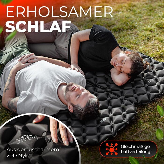 IsoMatte Dazedale для кемпінгу: ультралегка, тиха, компактна | Спальний килимок для туризму та відпочинку на природі