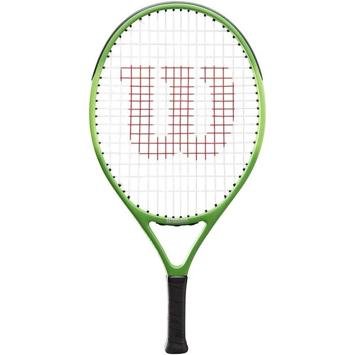 Тенісна ракетка Wilson Blade Feel 21 для дітей та підлітків, чорна/зелена
