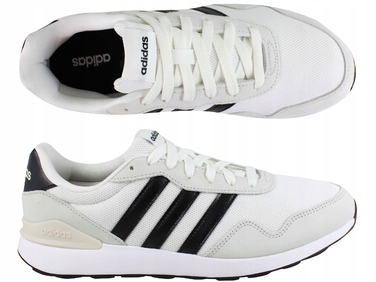 Чоловічі кросівки adidas Run 60s 4.0 білі, легкі спортивні JR6623, розмір 44
