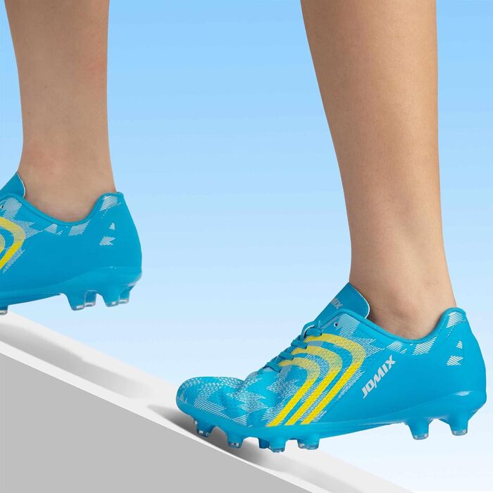 Чоловічі футбольні бутси JOMIX FG – Легкі, неслизькі, з міцним синтетичним верхом (44 EU, Синій)