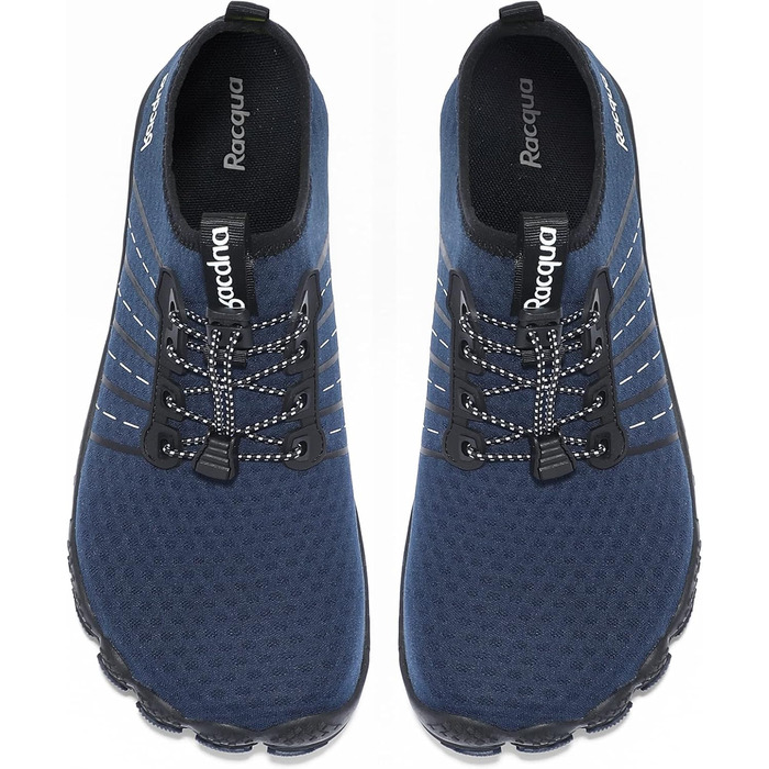 Чоловічі та жіночі водяні шльопанці з сітчастої тканини, без шнурівки, розмір 7.5 (жіночий)/6.5 (чоловічий), Wz112, блакитний