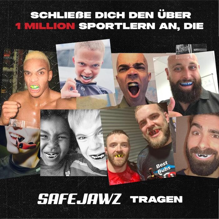 Захист зубів Venom для спорту: дорослі та діти. Захисний капу для контактних видів спорту (ругбі, ММА, бокс, кікбоксинг, джудо, хокей)