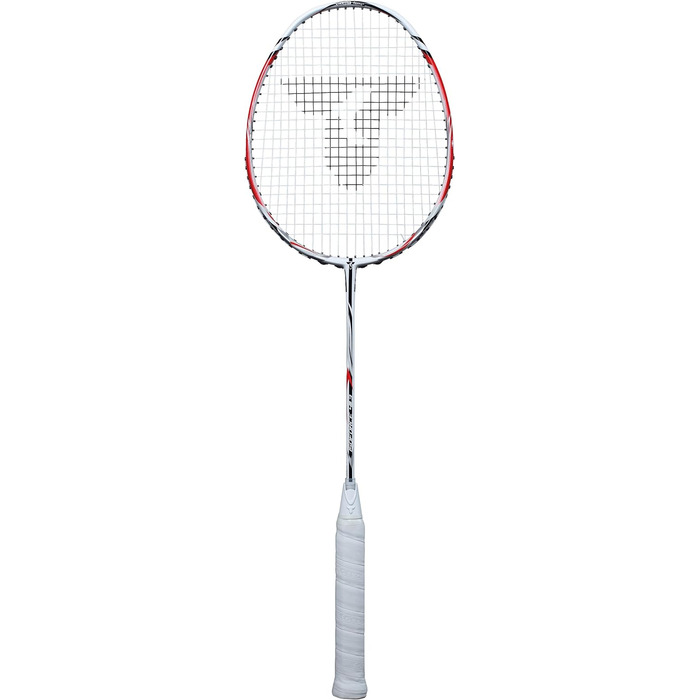 Бадмінтонна ракетка Talbot Torro Isoforce 411.3 Lite, біло-сріблясто-червона, розмір M