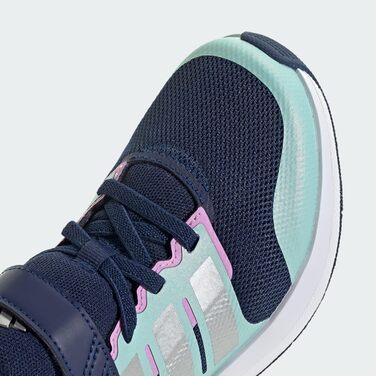 Дитячі кросівки Adidas Fortarun 2.0 для бігу, 29 EU, темно-синій, сріблястий, аква