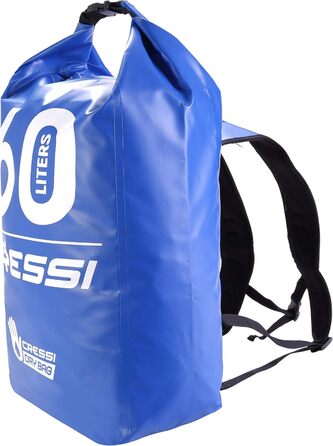 Рюкзак Cressi Dry Back Pack - ультралегкий водонепроникний, 60 LT, блакитний