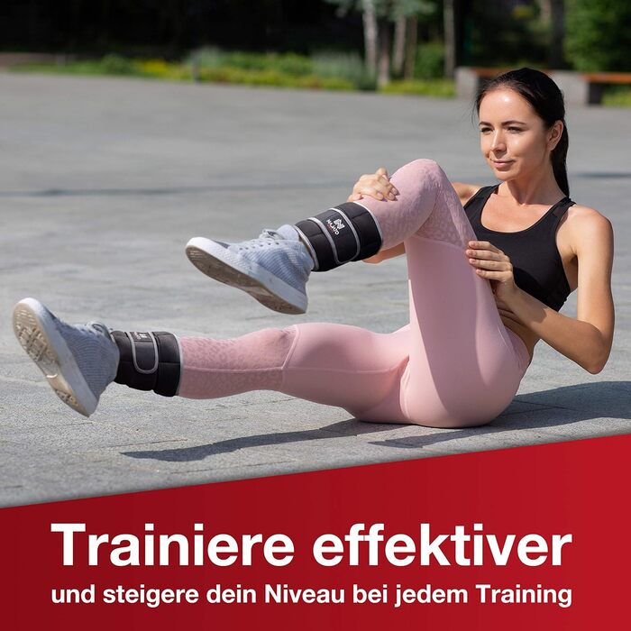 Набір манжет для ніг з регульованими вагами (2 шт.) – 1.6 кг (1 пара)