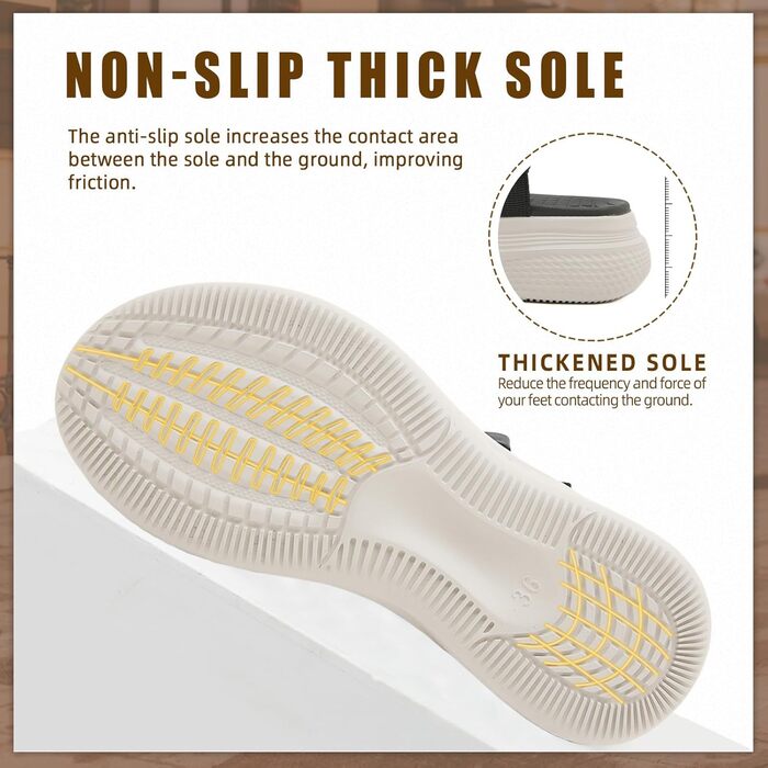 Сандалі жіночі літні зручні легкі чорні (39 EU) з ортопедичною м'якою устілкою для відпочинку та прогулянок