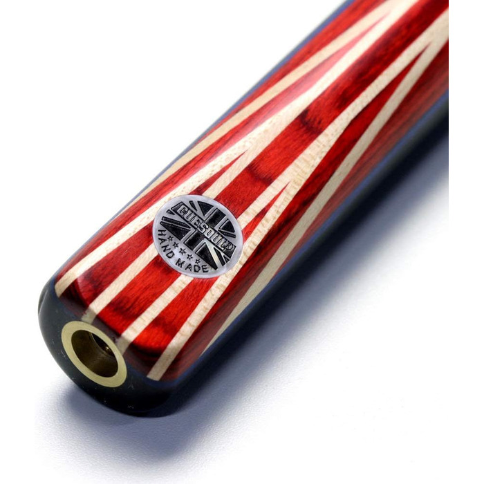 CUESOUL 57' Більярдний кий для снукеру з ебену та дизайном Union Jack (CSSC-GQ-1)
