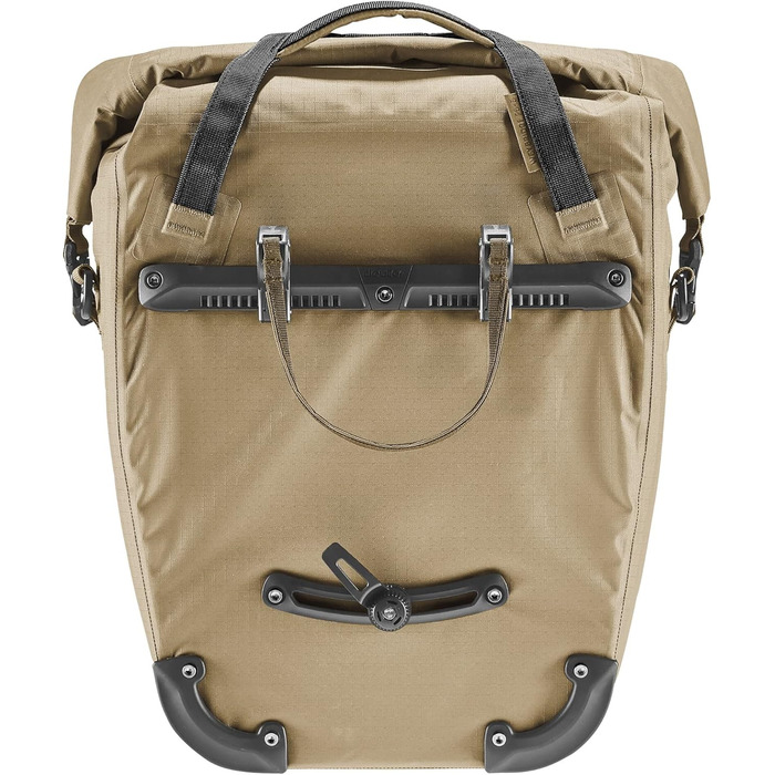 Велосипедна водонепроникна сумка на багажник Deuter Weybridge 25+5 л, бежевого кольору