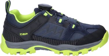 Дитячі трекінгові черевики CMP Kiruna FITGO WP, розмір 37 EU, синьо-жовтий флуоресцентний