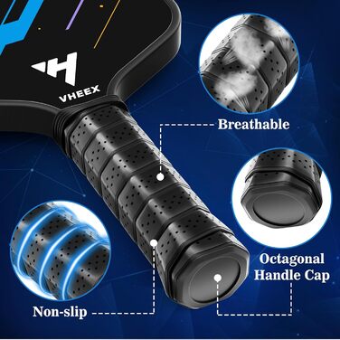 Набір для піклболу: 4 ракетки, 4 м'ячі, сумка. Підходить для гри в приміщенні та на вулиці. Ідеальний подарунок для початківців та професіоналів. Набір Meteor для піклболу.