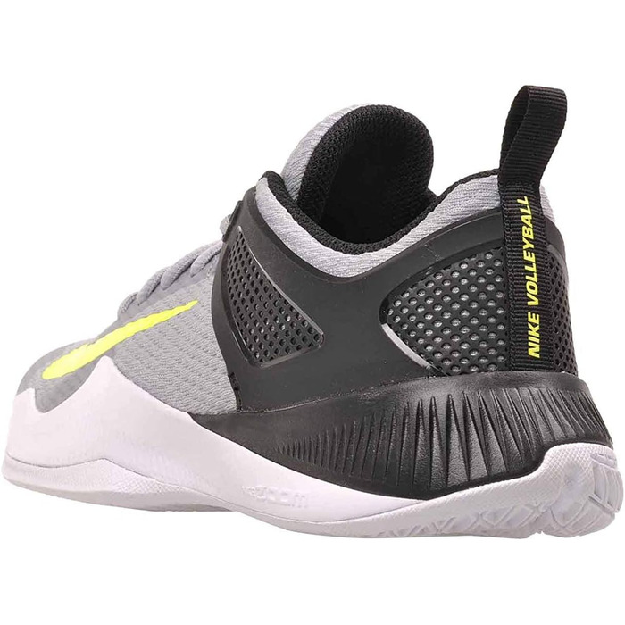 Жіноче взуття Nike Air Zoom Hyperace для сквошу (35.5 EU, сірий, чорний, жовтий)