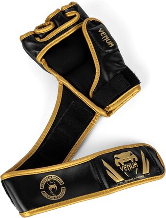 MMA рукавички Venum Challenger 2.0 чорні/золоті, розмір M