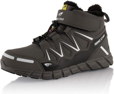 Черевики для піших прогулянок для жінок та чоловіків, зимові, з підкладкою, сірі та білі (43 EU)