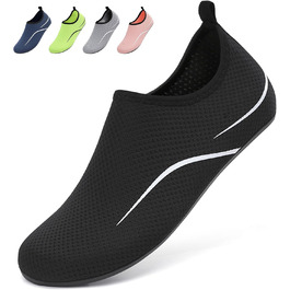 Чоботи для плавання унісекс: легкі, швидковисихаючі, для пляжу, басейну, серфінгу, йоги. Розмір 43 EU, чорний колір