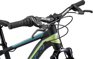 Дитячий гірський велосипед BIKESTAR 20 дюймів, алюмінієва рама, 7-ступенева Shimano, дискові гальма, від 6 років