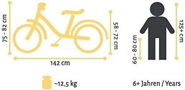 Дитячий велосипед BIKESTAR 20 дюймів для хлопчиків і дівчаток від 6 років, гірський, тестування без ризику
