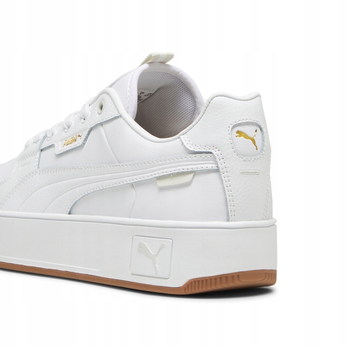 Жіночі шкіряні кеди Puma Carina Street Lux 397487 01, білі, розмір 36