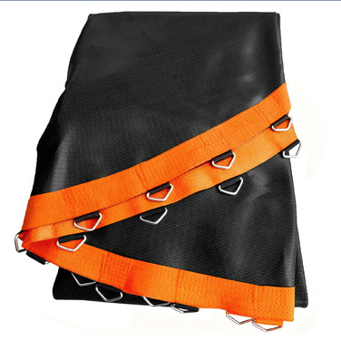 Стрибкова Мат для Трампліна SPORTNOW, Кругла Платформа, Поліпропілен, Помаранчевий