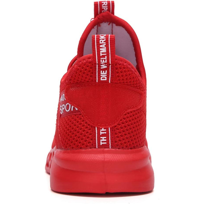 Дитячі спортивні кросівки для залу: дихаючі, легкі, унісекс, червоні (EU 39)