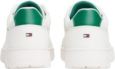Чоловічі шкіряні кросівки Tommy Hilfiger Court Sneaker Basket Core Elegant, білий/екрю, розмір 46 EU