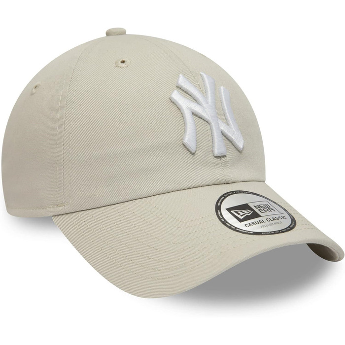 Кепка New Era New York Yankees MLB League Essential Stone 9Twenty Casual Classics Beige