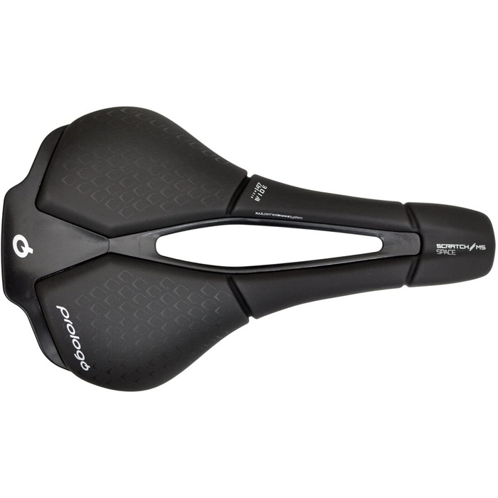 Велосипедне сідло Prologo Scratch M5 Space TRI Tirox для шосе, MTB, тріатлону, чорне