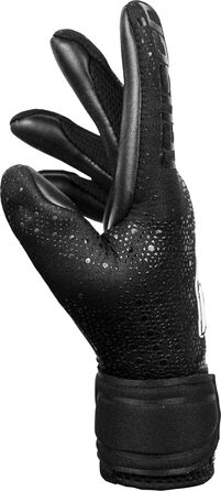 Воротарські рукавиці Reusch Pure Contact Infinity Junior для футболу (чорні) - для дітей та підлітків, для штучного газону