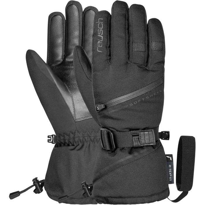 Жіночі рукавички Reusch Dahlia R-Tex XT, водонепроникні, чорні, розмір 8.5