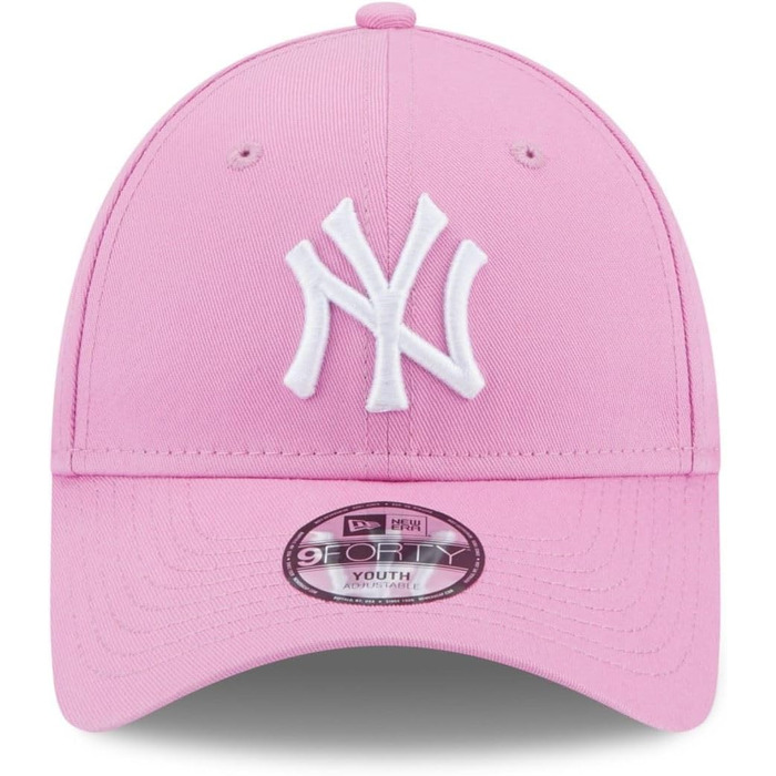 Кепка New Era New York Yankees League Essential Olive 9Forty Adjustable для дітей 2-4 роки, світло-рожевий