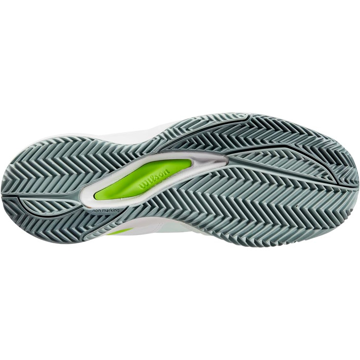 Тенісні кросівки Wilson Rush Pro Ace Clay для жінок (42 2/3 EU, Opal Blue White Jasmine Green)