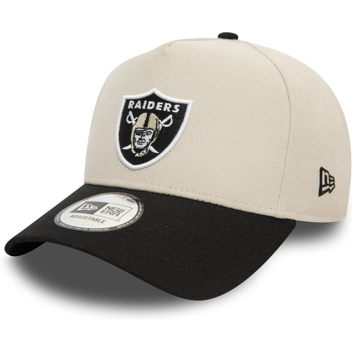 Кепка New Era NFL Las Vegas Raiders з регульованим розміром, бейсболка Trucker, вигнутий козирок, логотип команди