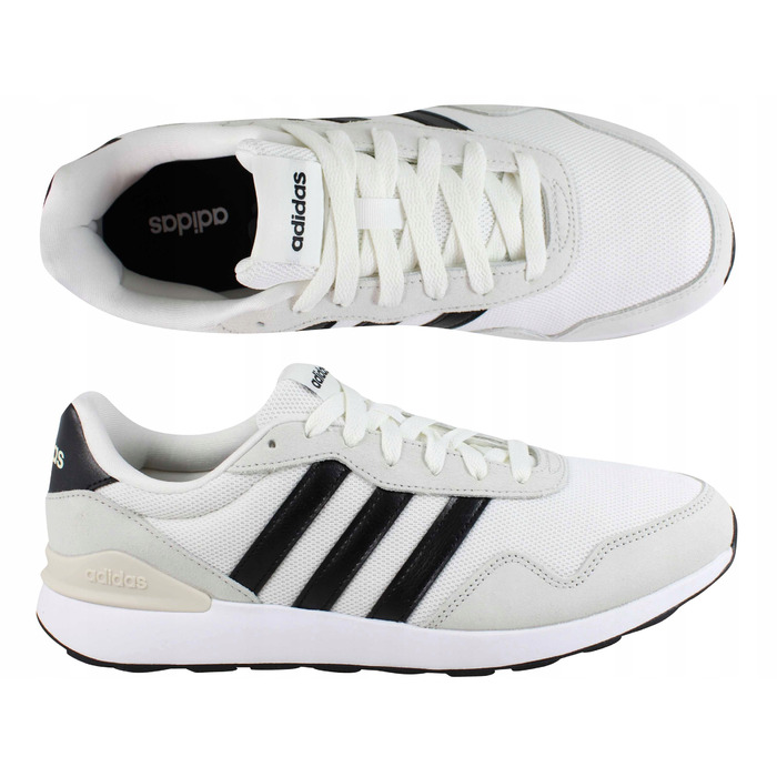 Чоловічі кросівки adidas Run 60s 4.0 білі, легкі спортивні JR6623, розмір 44