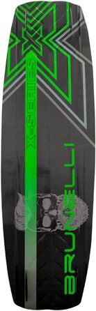 Вейкборд Brunelli Carbon 138 см з кріпленнями XL (43-47)