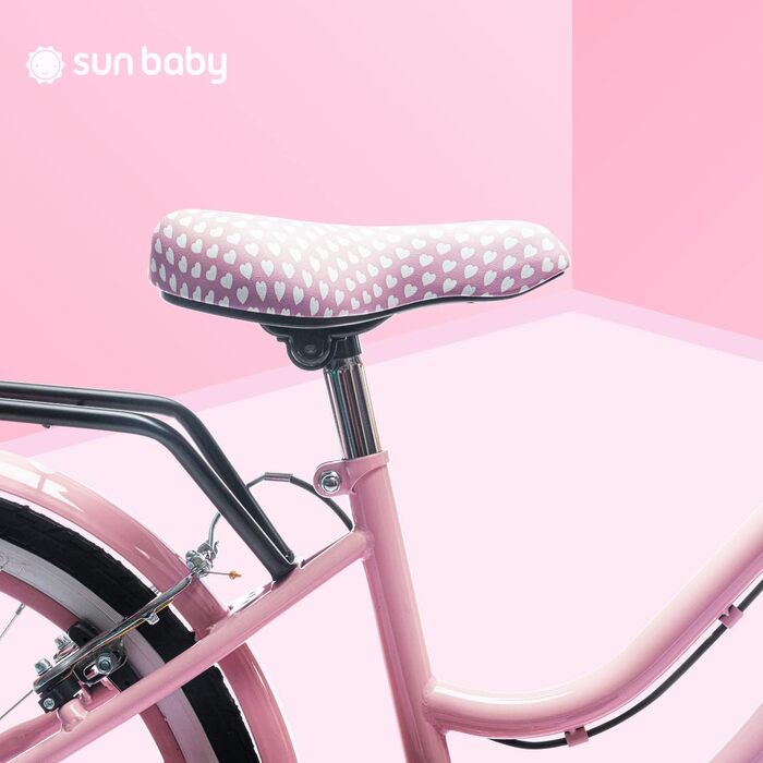 Дитячий велосипед Sun Baby Heart 20 дюймів, 6 швидкостей Shimano, для дівчаток 6-10 років, регульований