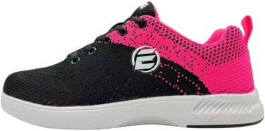Жіночі боулінгіві туфлі ELITE Comfort - універсальні підошви, легка сітчаста модель для боулінгу, 40 EU, чорно-рожевий
