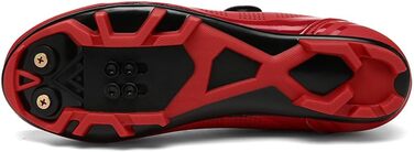 Велотуфлі для чоловіків та жінок XXXX MTB, Radsportschuhe, Mountainbike, кросівки, дихаючі, Outdoor, вело, Spin, MTB, 36-47 EU, білий (37 EU, червоний)