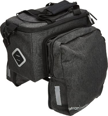 Велосипедний кошик Atran Velo Unisex System Zap, сірий, універсальний розмір